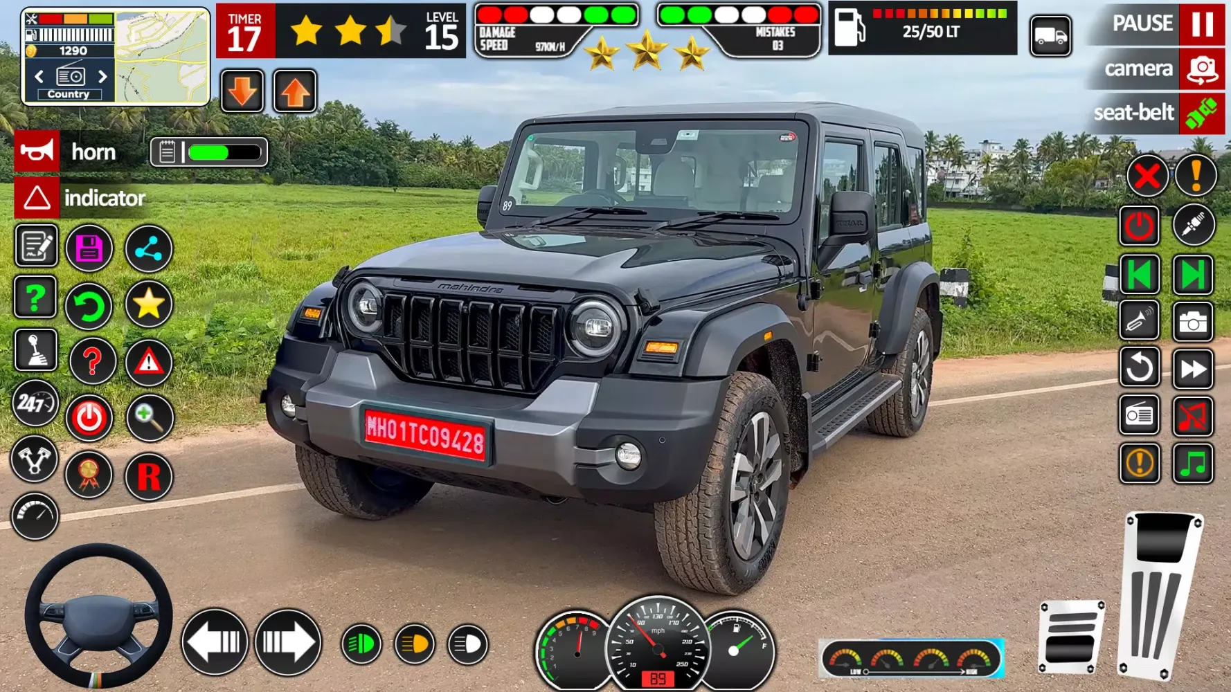Captures d'écran de Offroad Jeep Driving:Jeep Game