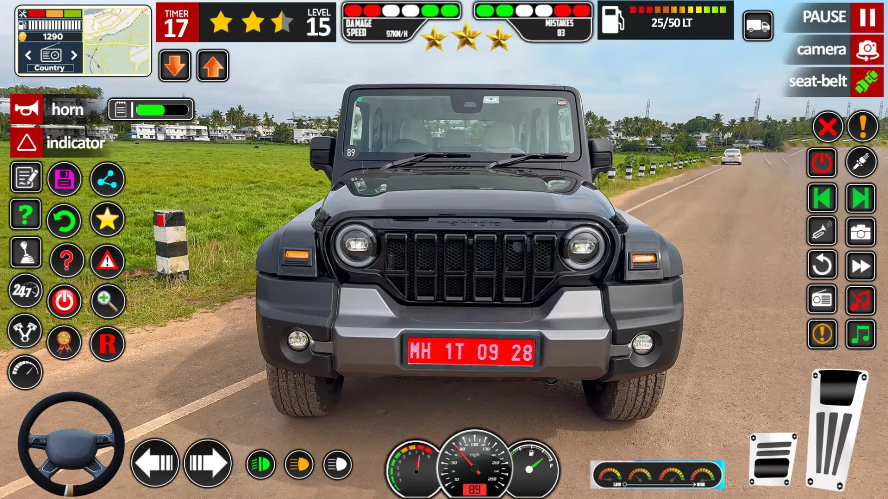 Captures d'écran de Offroad Jeep Driving:Jeep Game
