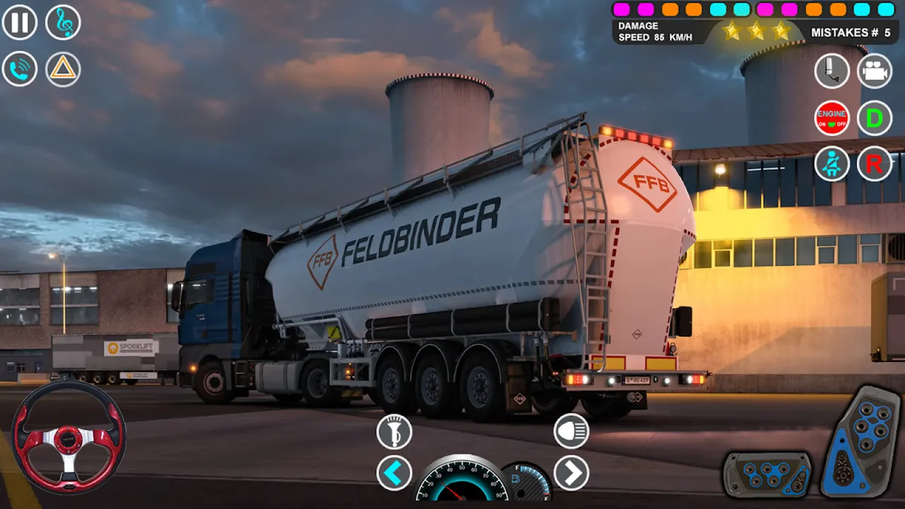 Oil Tanker Cargo Sim スクリーンショット