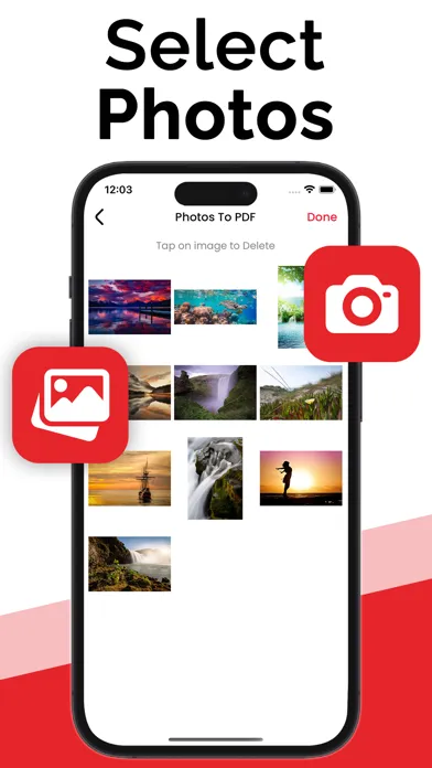 Zrzuty ekranu PDF Maker - Image to PDF App