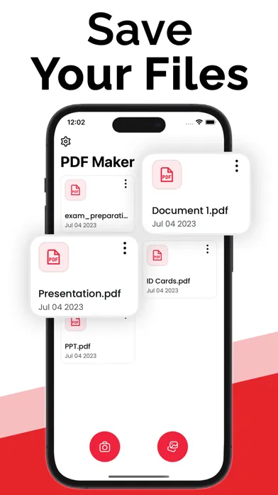 Zrzuty ekranu PDF Maker - Image to PDF App