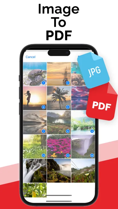 Zrzuty ekranu PDF Maker - Image to PDF App