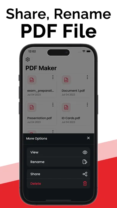 Zrzuty ekranu PDF Maker - Image to PDF App