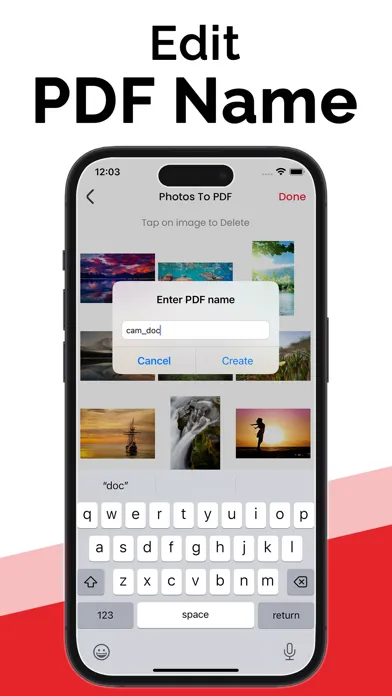 Zrzuty ekranu PDF Maker - Image to PDF App
