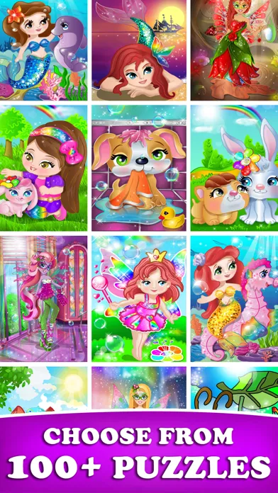 Princess Fairy Puzzle for Kids Screenshots