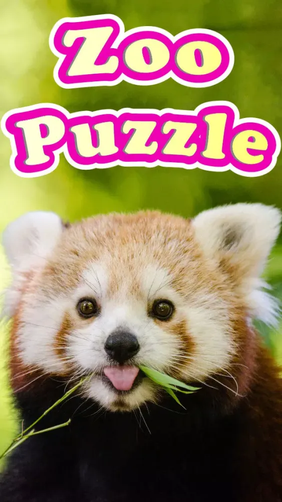 Red Panda Puzzles Jigsaws Games with Wild Animals in the Zoo應用截圖