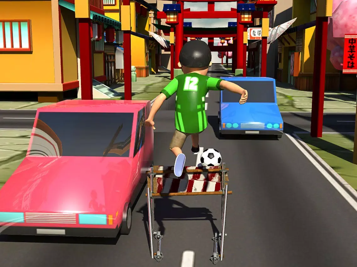 Soccer Infinity Runner iPad  Screenshots