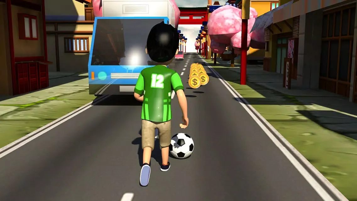 Soccer Infinity Runner Screenshots
