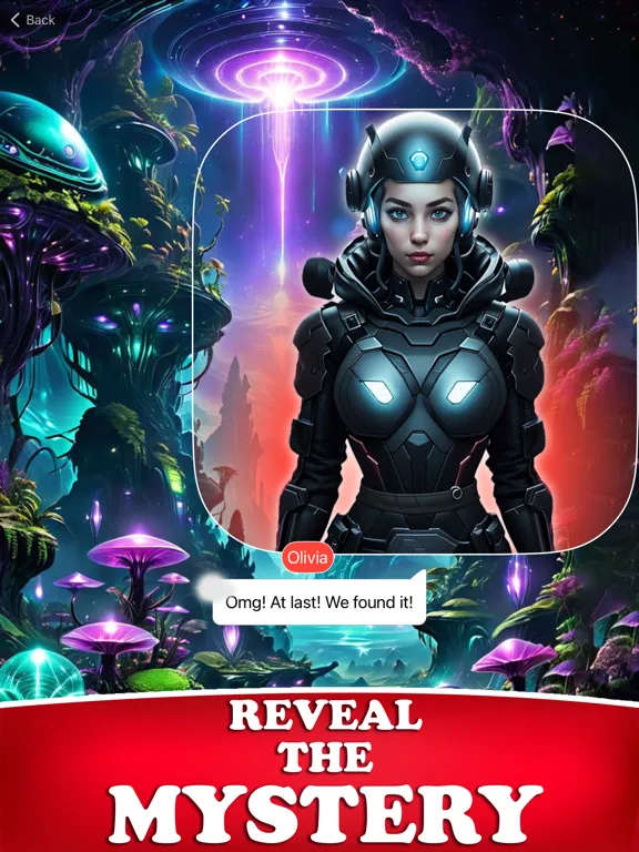 Ảnh chụp màn hình của Sci-Fi Interactive Stories iPad 