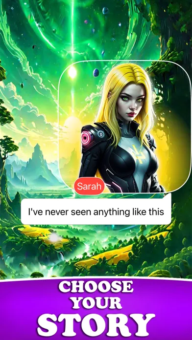 Ảnh chụp màn hình của Sci-Fi Interactive Stories