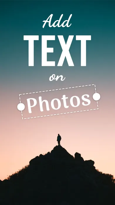 Text on Photos - Add Text Screenshots