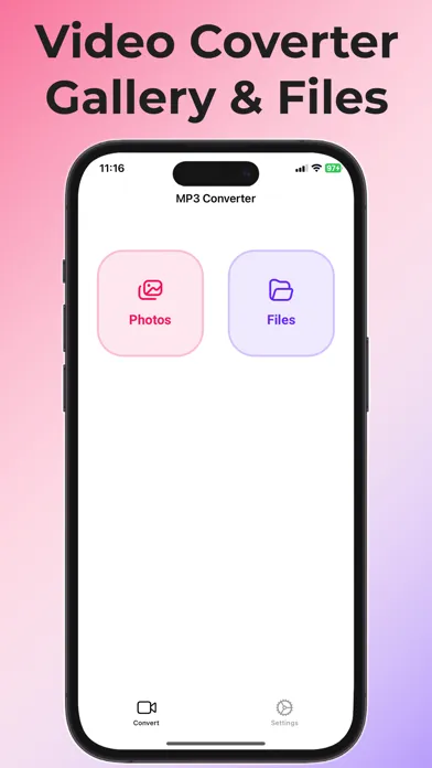 Скриншоты MP3 Converter Video to Mp3