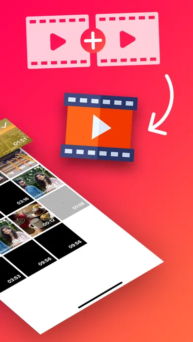 ภาพหน้าจอของ Video Merge : Easy Video Merge