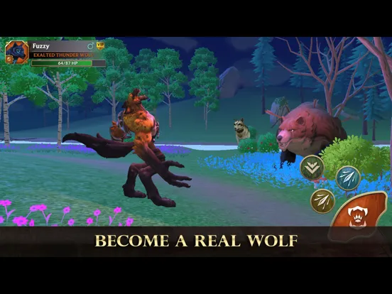 Скриншоты Wild Forest Werewolf Hunting iPad 