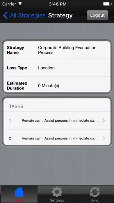 Ảnh chụp màn hình của RSA Archer Business Continuity & Disaster Recovery