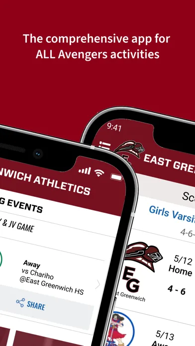 Screenshot di East Greenwich Athletics