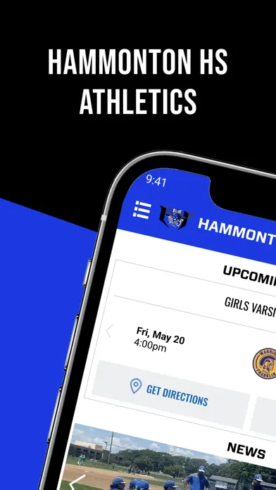 ภาพหน้าจอของ Hammonton HS Athletics