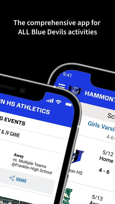 ภาพหน้าจอของ Hammonton HS Athletics