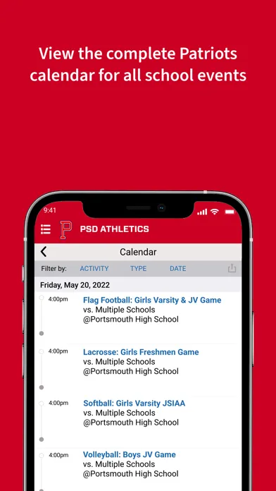 PSD Athletics Screenshots