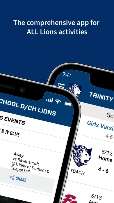 Capturas de pantalla de Trinity School D/CH Lions