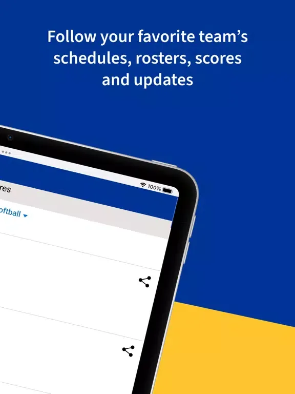 BCU Athletics iPad  Ekran Görüntüleri