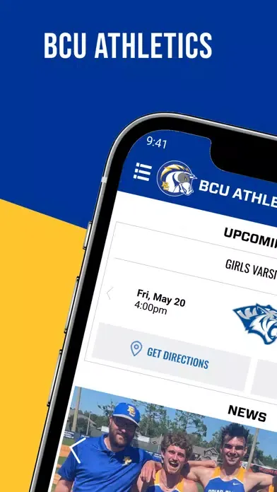 BCU Athletics Ekran Görüntüleri