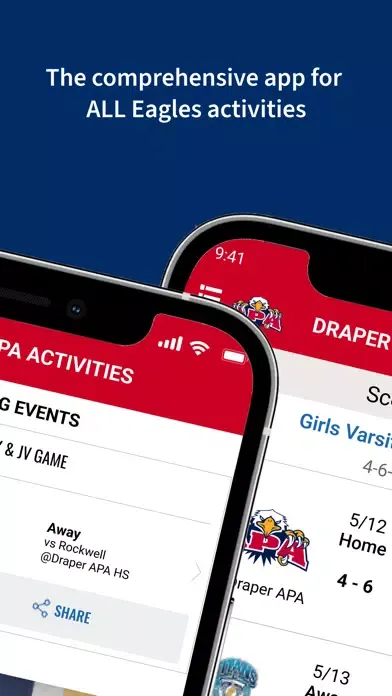 Draper APA Activities Screenshots