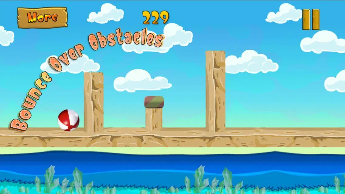 Capturas de tela do Bouncy Beach Ball – Inflated Ball Outdoor Avoidance