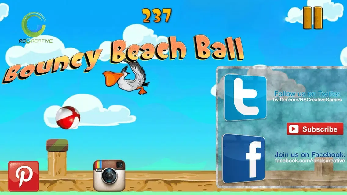 Capturas de tela do Bouncy Beach Ball – Inflated Ball Outdoor Avoidance