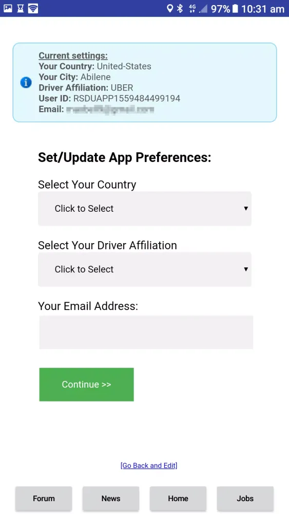 RideShare Drivers United App স্ক্রিনশট