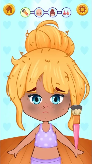Chibi Dolls DIY Anime Princess スクリーンショット