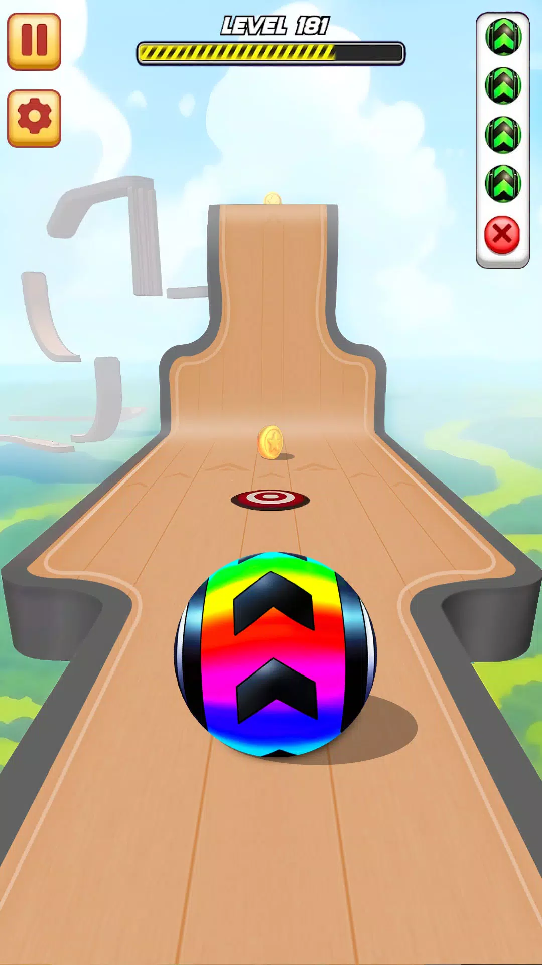 Sky Parkour Run: Ball Game Screenshots