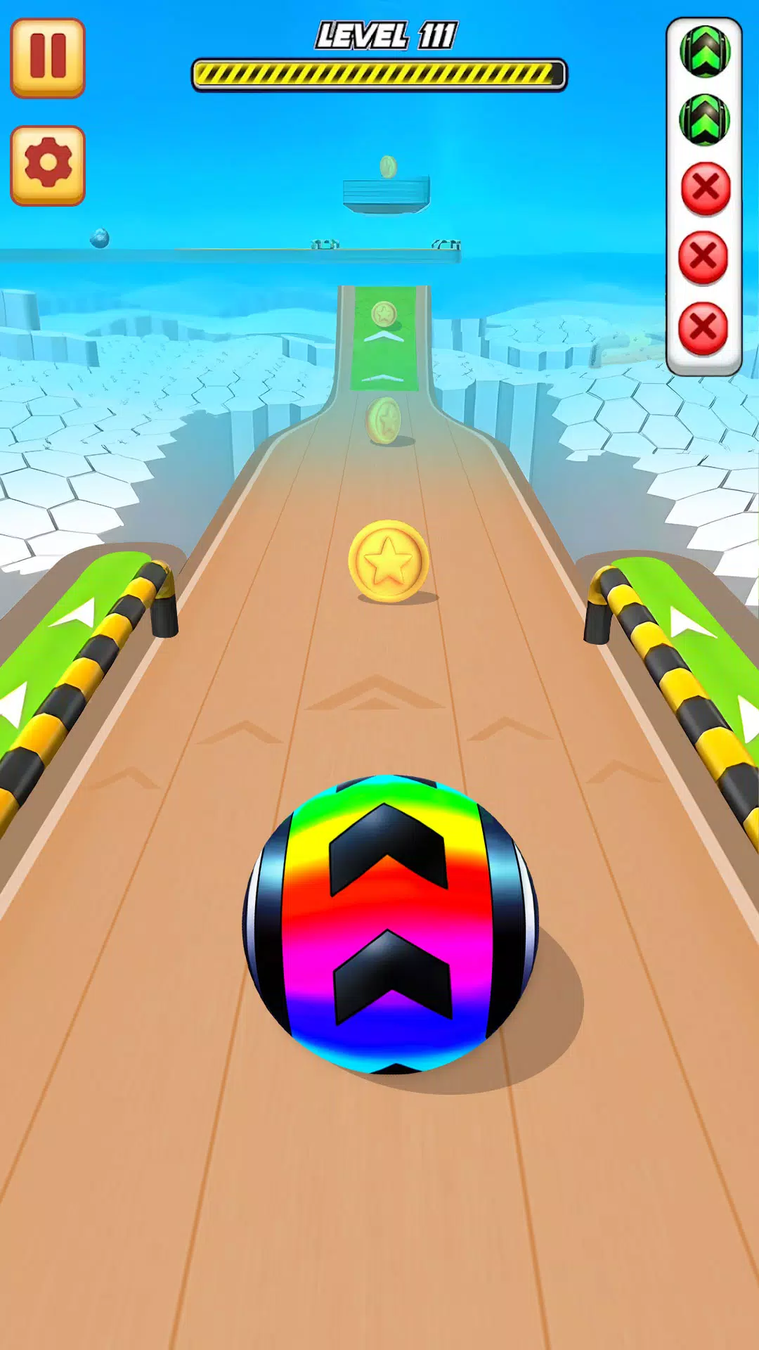 Sky Parkour Run: Ball Game Screenshots