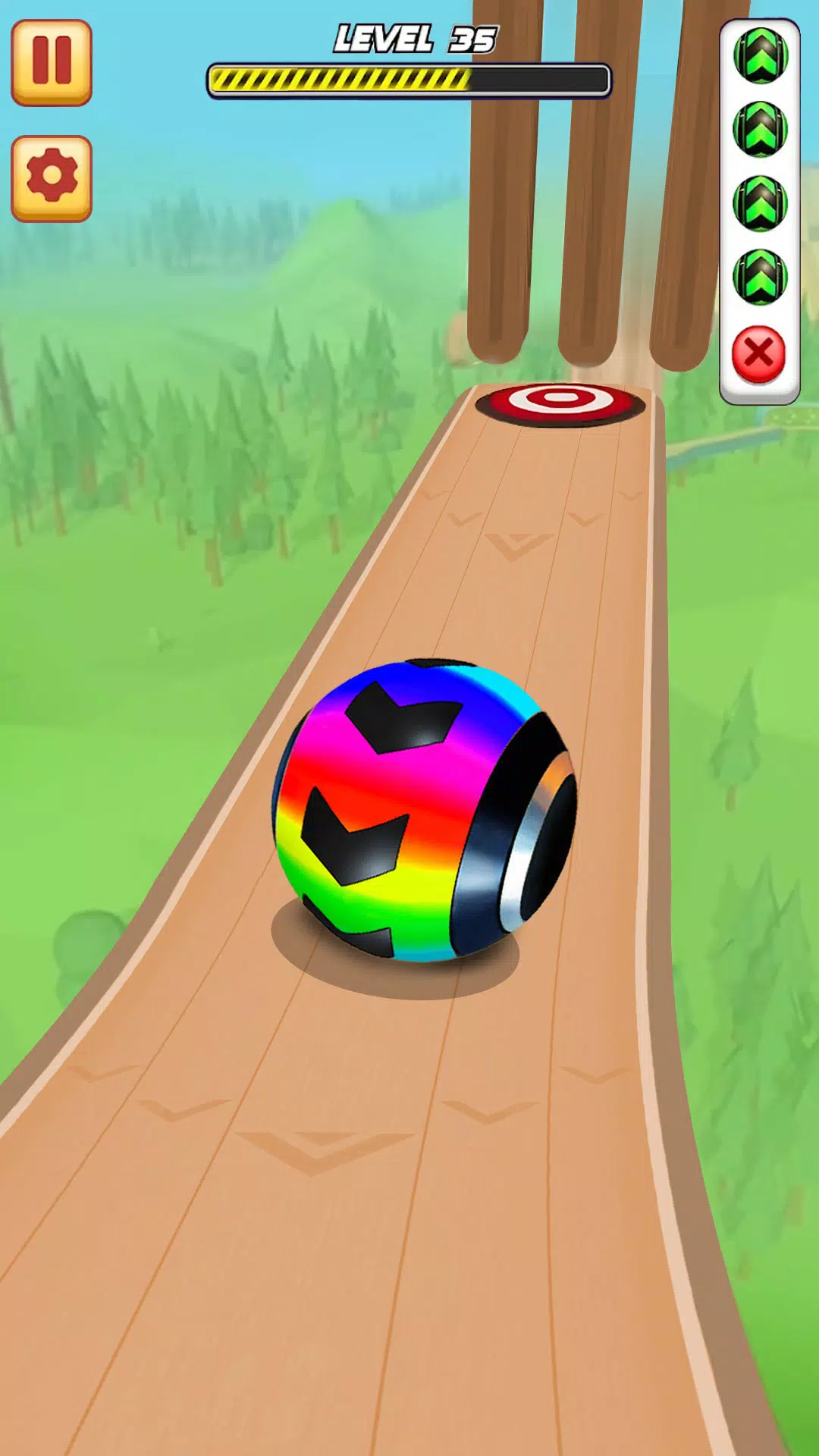 Sky Parkour Run: Ball Game Screenshots