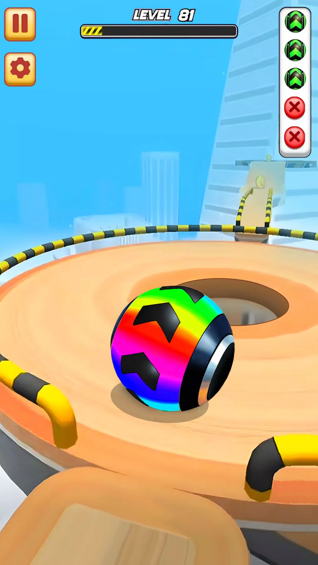 Sky Parkour Run: Ball Game Screenshots