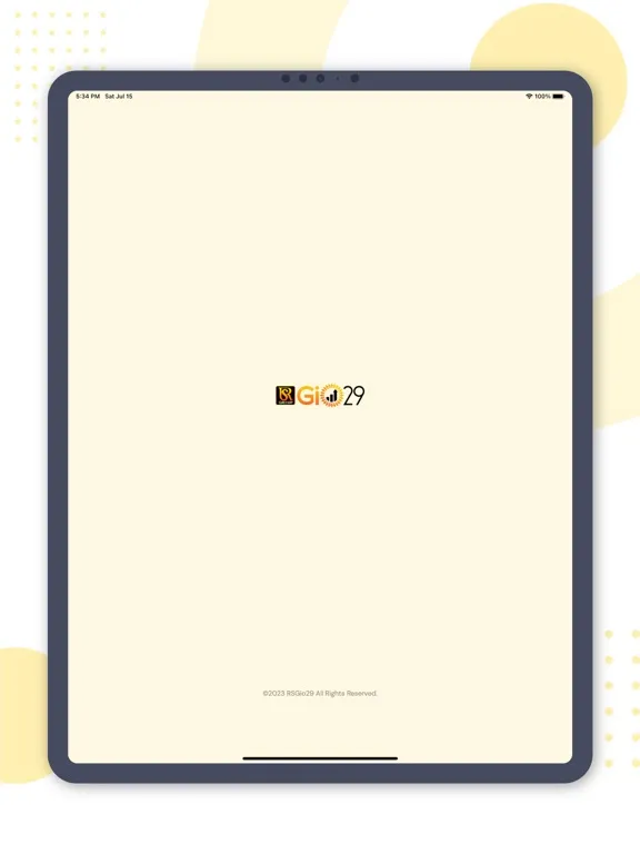 Ảnh chụp màn hình của RSGIO29 iPad 