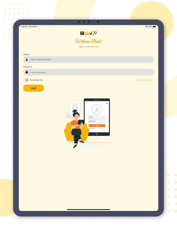 Ảnh chụp màn hình của RSGIO29 iPad 