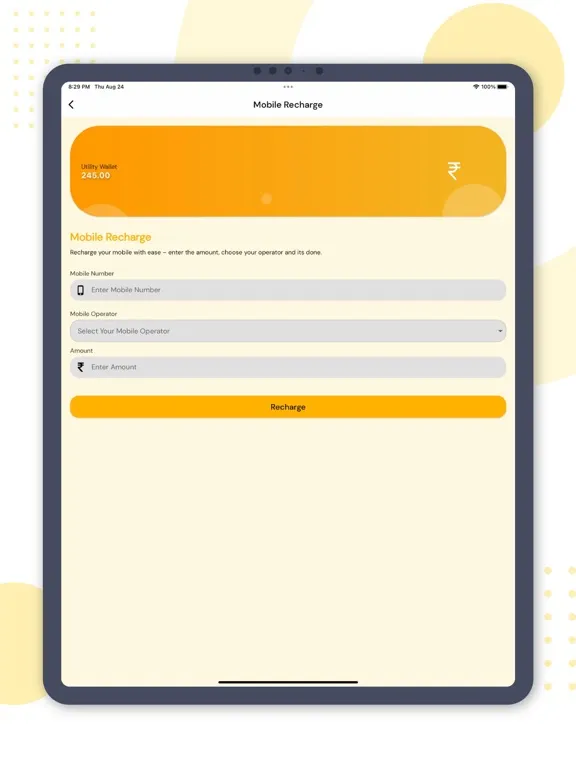 Ảnh chụp màn hình của RSGIO29 iPad 