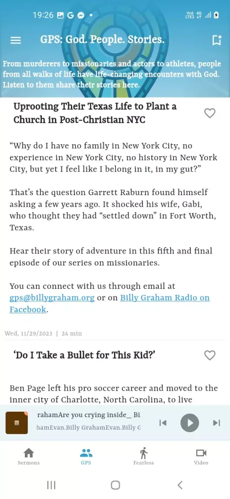 Billy Graham Sermons Screenshots