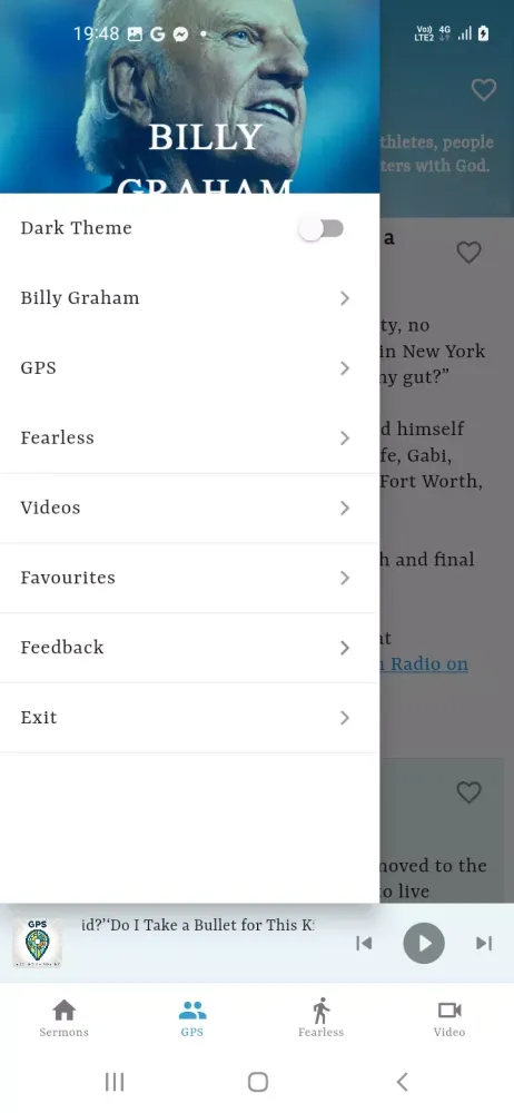 Billy Graham Sermons Screenshots