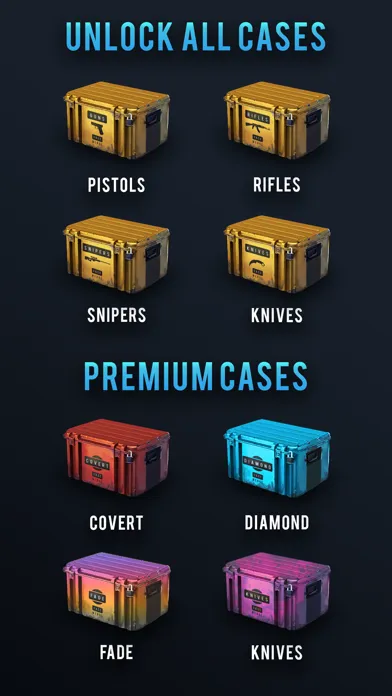 Case Merge - Case Simulator سکرین شاٹس
