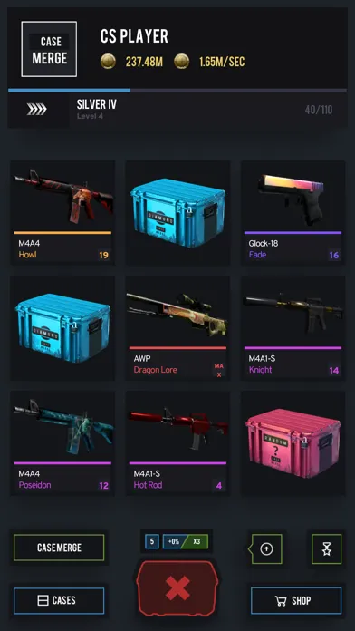 Case Merge - Case Simulator سکرین شاٹس