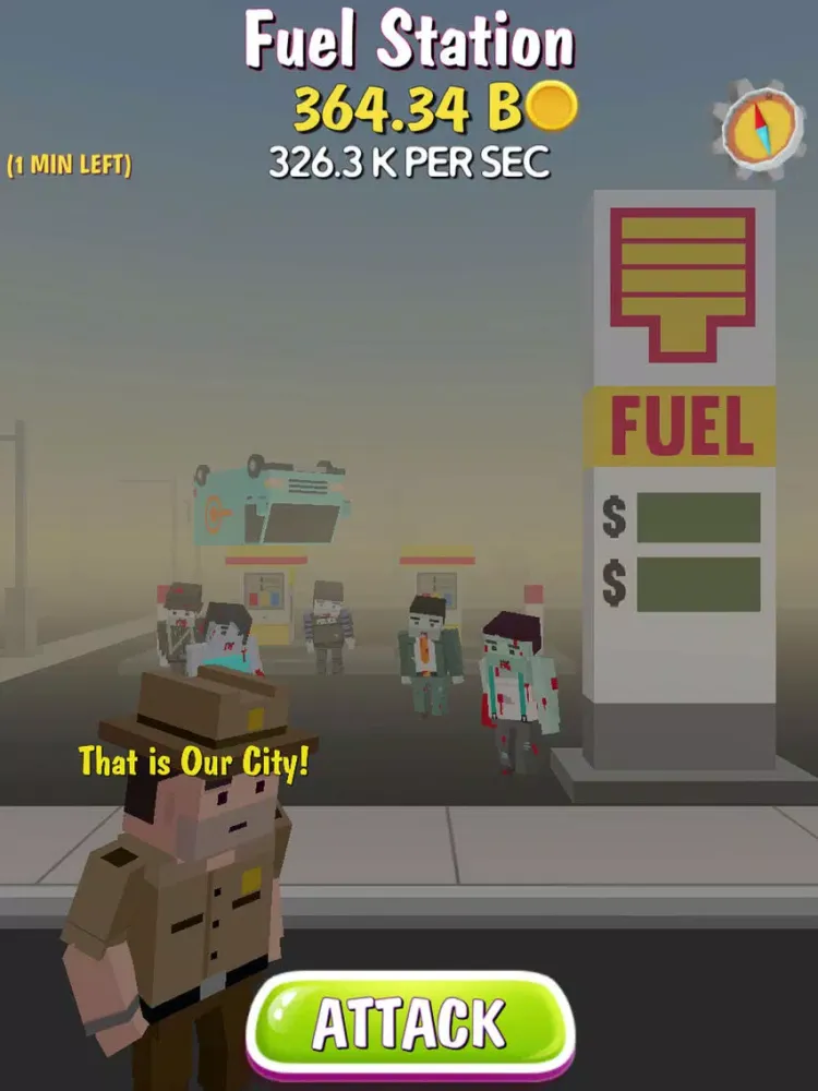 City Rebuild - Zombie Apocalypse Incremental Clicker iPad  Screenshots