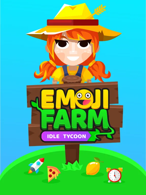 Capturas de tela do Emoji Farm - Idle Tycoon iPad 