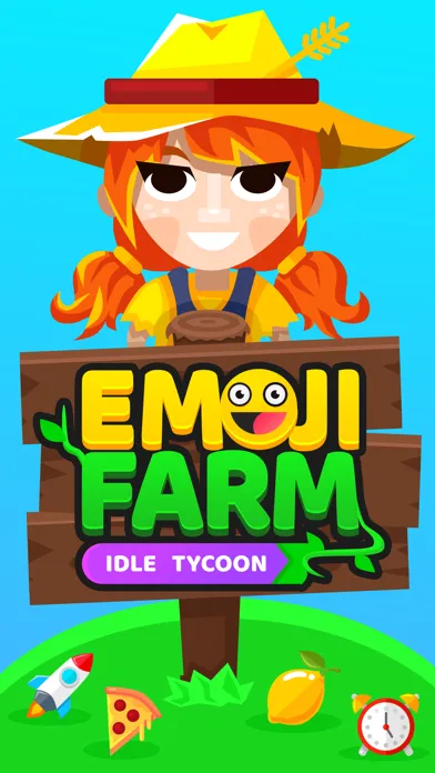 Capturas de tela do Emoji Farm - Idle Tycoon