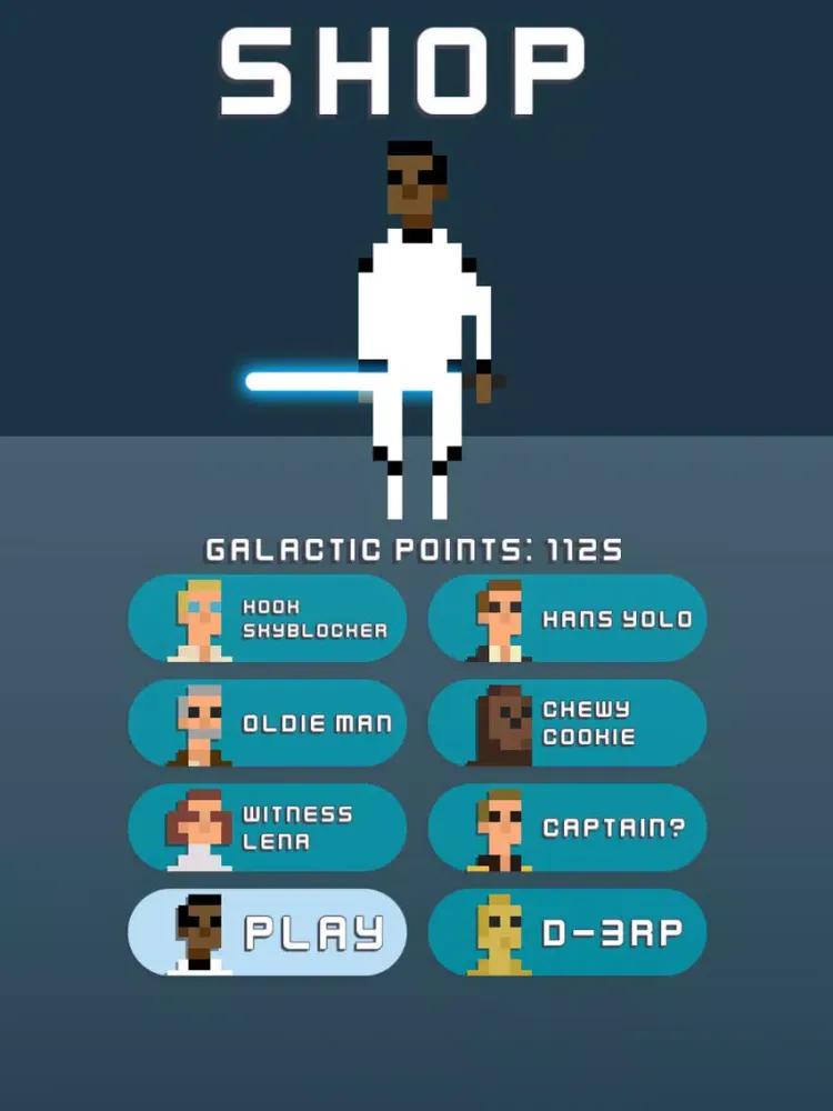 Galactic Pixel Wars - The Farce Awakens iPad  स्क्रीनशॉट