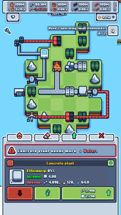 Production Chain Tycoon سکرین شاٹس