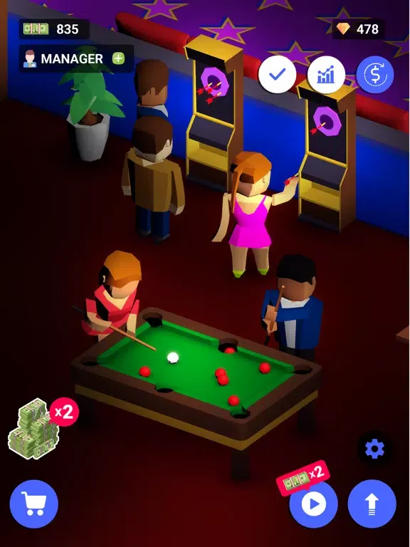 Nightclub Empire - Idle Tycoon iPad  スクリーンショット