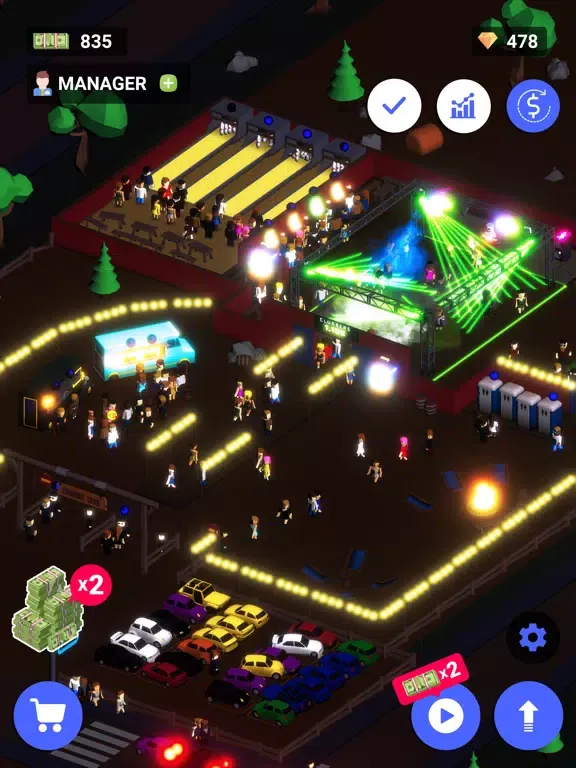 Nightclub Empire - Idle Tycoon iPad  スクリーンショット