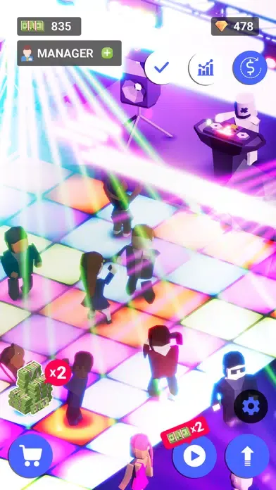 Nightclub Empire - Idle Tycoon スクリーンショット